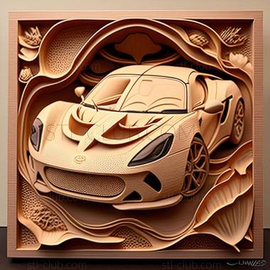 3D модель Lotus Exige (STL)